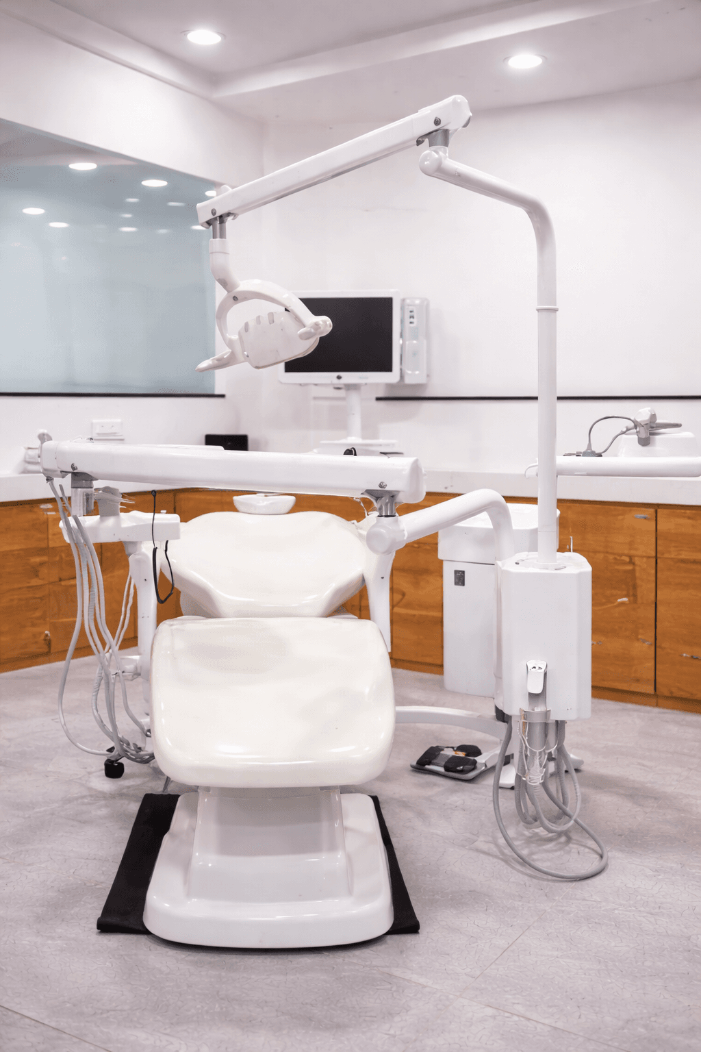 A relaxed patient smiling after a dental visit